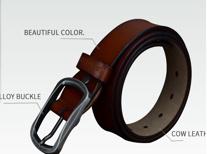 Leather Men's Soil Simple And Wild In The Light Father Belt Large Size Pants Belt Long Belt Men Fat Size 150cm