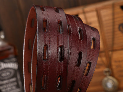 Fashion Retro Men's Casual Double Needle Belt